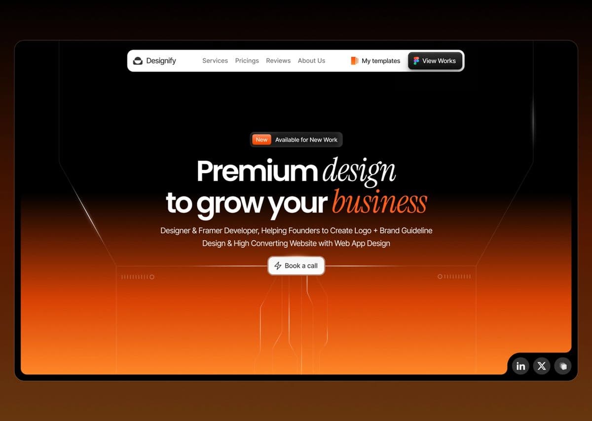 Design Agency Landing